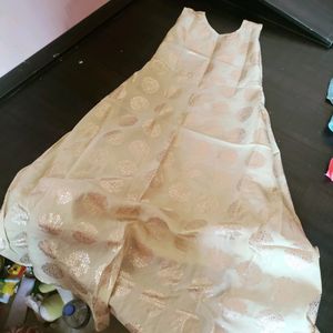 Golden One Piece  For Women With Pink Long Jacket