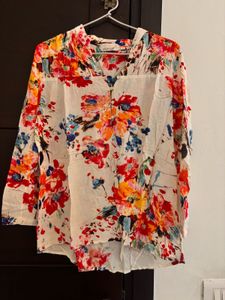 Floral Long Sleeve Top