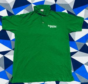 Green Schneider Electric Polo