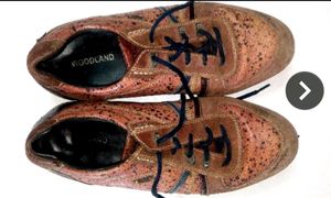 Woodland Cherry Red Shoes. Shoe Pair (US Size 10,