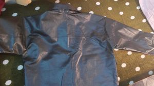 Oyela Black Leather Jacket