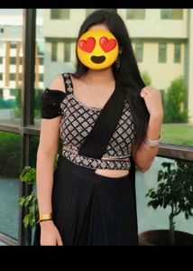 Indo - Western Ready to Wear Saree