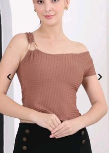 Stylish One-Shoulder Top