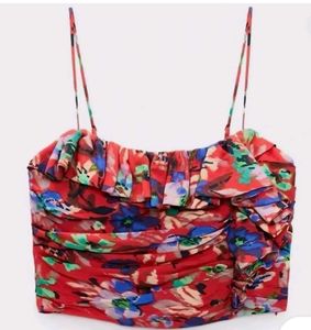 Zara Corset Crop Top