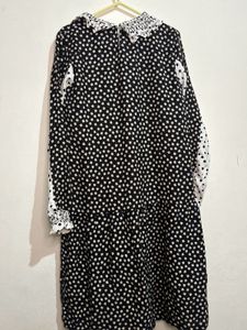 Charming Floral Dot Dress