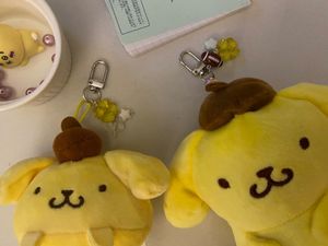 Pompompurin Plush Keychains!!