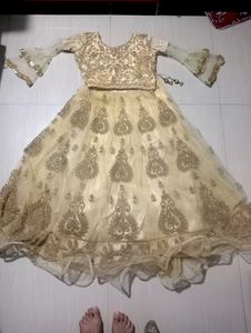 Elegant Gold Embroidered Lehenga Choli