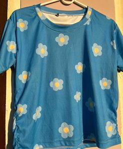 Floral basic top💙