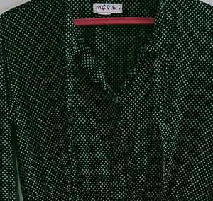 Green Polka Dot Frock – Preloved