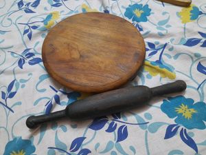 Chakla Belan, Roti Tongs,wooden Spatula