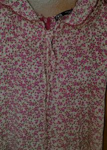 Zara Floral Blouse
