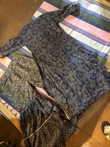 Sharara Cotton Kurta Set