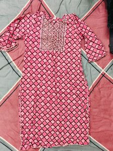 Maroon Salwar Kurta Set