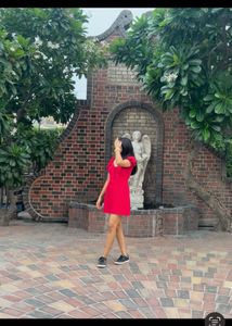 Red Bodycon Mini Dress