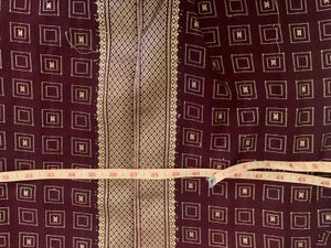Maroon Ethnic Kurta Set