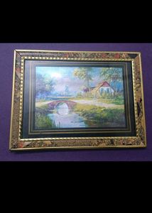 Framed Landscape Painting