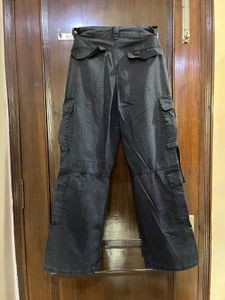 Dark Grey Cargo Pants