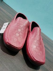 Stylish Maroon Loafers