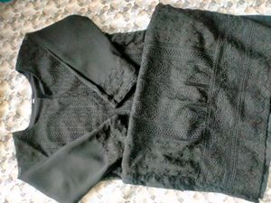 Combo Of Two Kurta Orange And Black