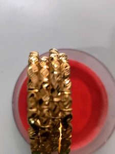 Gold plated Bangles