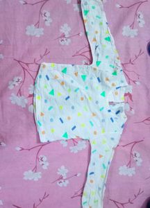 Cute Denim Jumpsuit With T-shirt