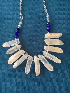 Natural Crystal Quartz Necklace