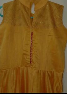 Gown Dupatta And Pant