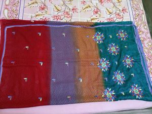 Diwali offer🥳 price reduce,Multi colour saree