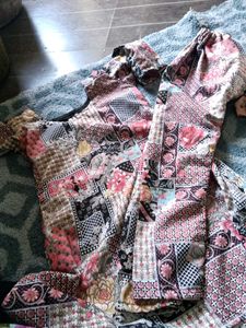 Cute mint green layered top