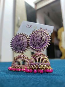 Beautiful Oxidised Jhumkas 😍
