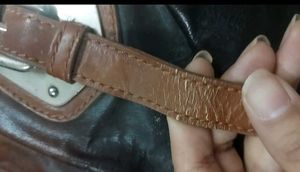 Authentic Prada Handbag With Some Scuff &amp; Crack