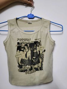 Summer Graphic Printed Tank Top
