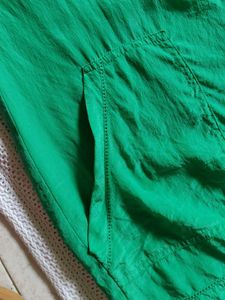 Green Pocket Tunic Dress