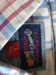Plaid U.S. Polo Assn. Shirt