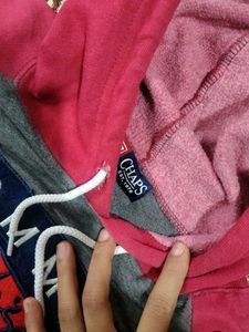 woolen crop hoodie for women