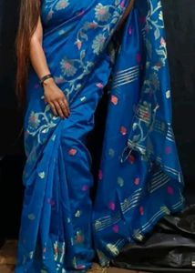 Buy 2 Sarees get (black Saree with blouse)free