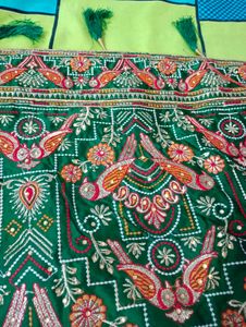 Elegant Peach Saree ( Heavy Saare)