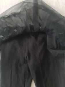 Frilly Skirt With Attached Leggings For Baby Girls