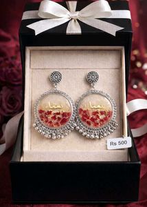 Elegant Handmade resin Earrings ( jhumkaa)
