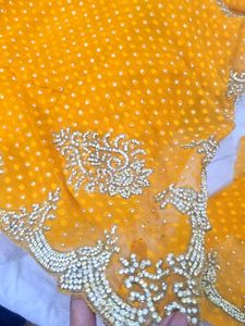 Elegant Yellow Saree