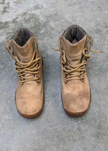 Tan Leather Hiking Boots