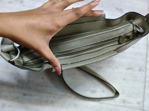 Vintage Shoulder Bag with Charm