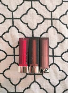 Set Of 6 - Maybelline New York lipsticks💄💄💄✨✨