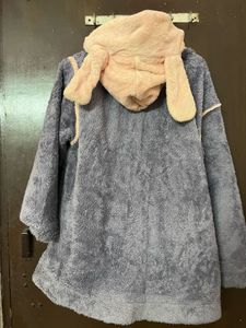 Cute Bunny Ear Hoodie Jacket