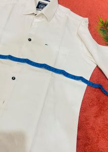 INDIGO NATION WHITE SHIRT (SIZE-40)