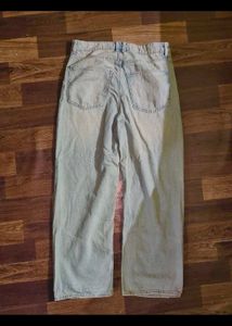 H&amp;M faded Baggy Denim