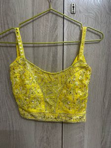 Yellow Heavy Lehenga Choli Set