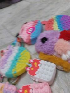 Assorted Pop-it Purses &amp; Accessories