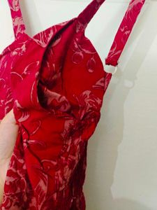 Pink  Floral Padded Print bodycon