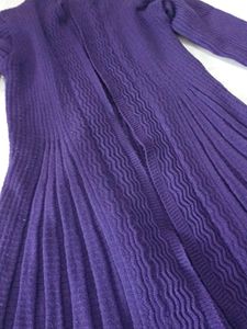Purple Cardigan